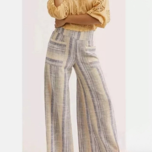 FREE PEOPLE Wide Leg Pants - Picture 3 of 16